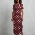 Vestido Longo Bolinhas