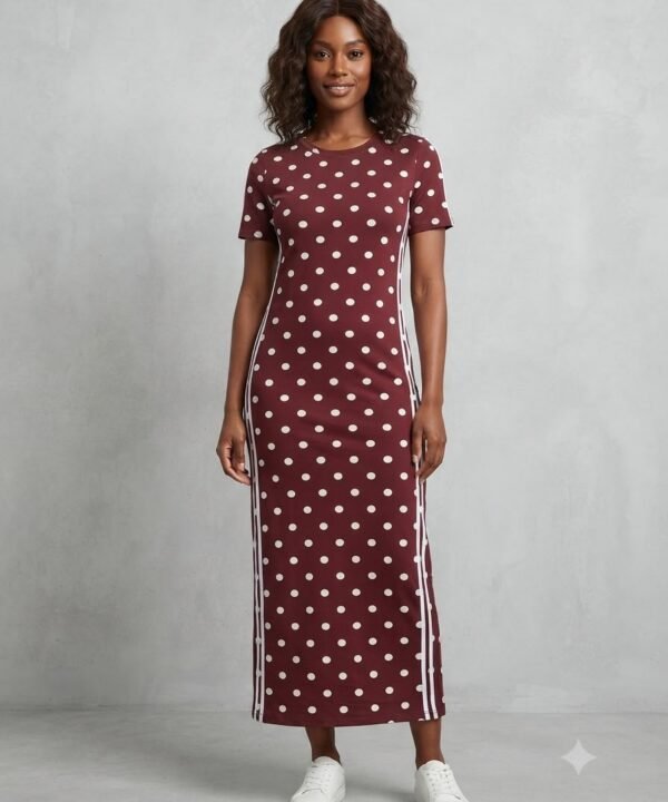 Vestido Longo Bolinhas